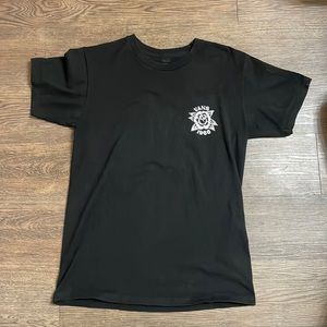 Black and white vans T-shirt size small in men